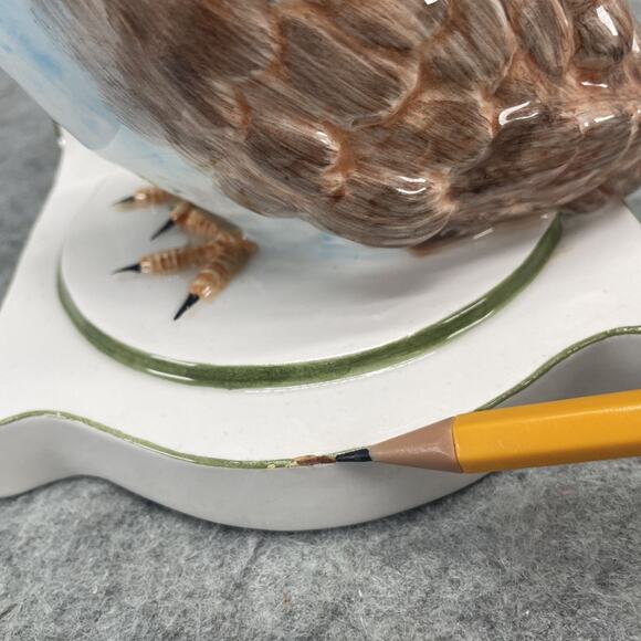 Vintage Nora Fenton Ceramic Bird Bookend Italy No.105/21 HARD TO FIND - Picture 4 of 8